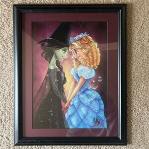 Framed The Wicked/Wizard of Ozz Artwork